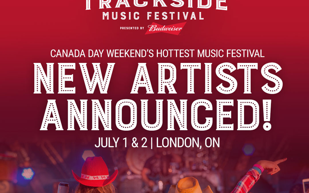 Trackside Music Festival announces nine new artists to complete full two-day main stage line-up